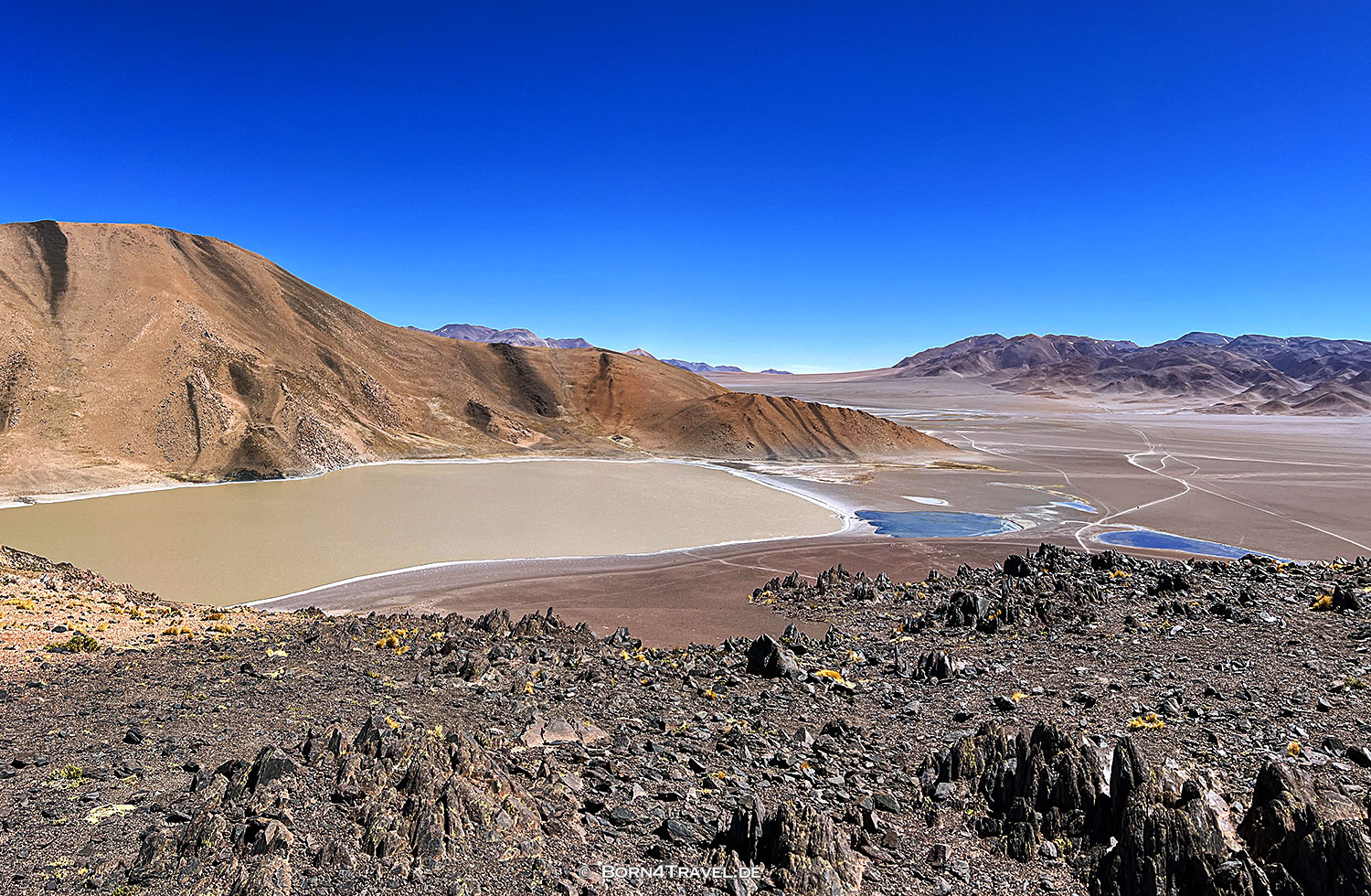 Caldera de Vulcan Cerro Galán, El Peñon,Argentinien2023,born4travel.de