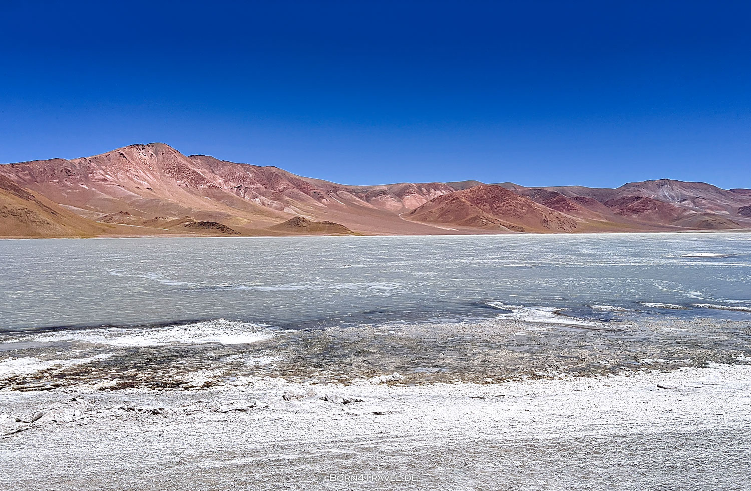 Laguna Diamante, Vulkan Galan,Argentinien2023,born4travel.de