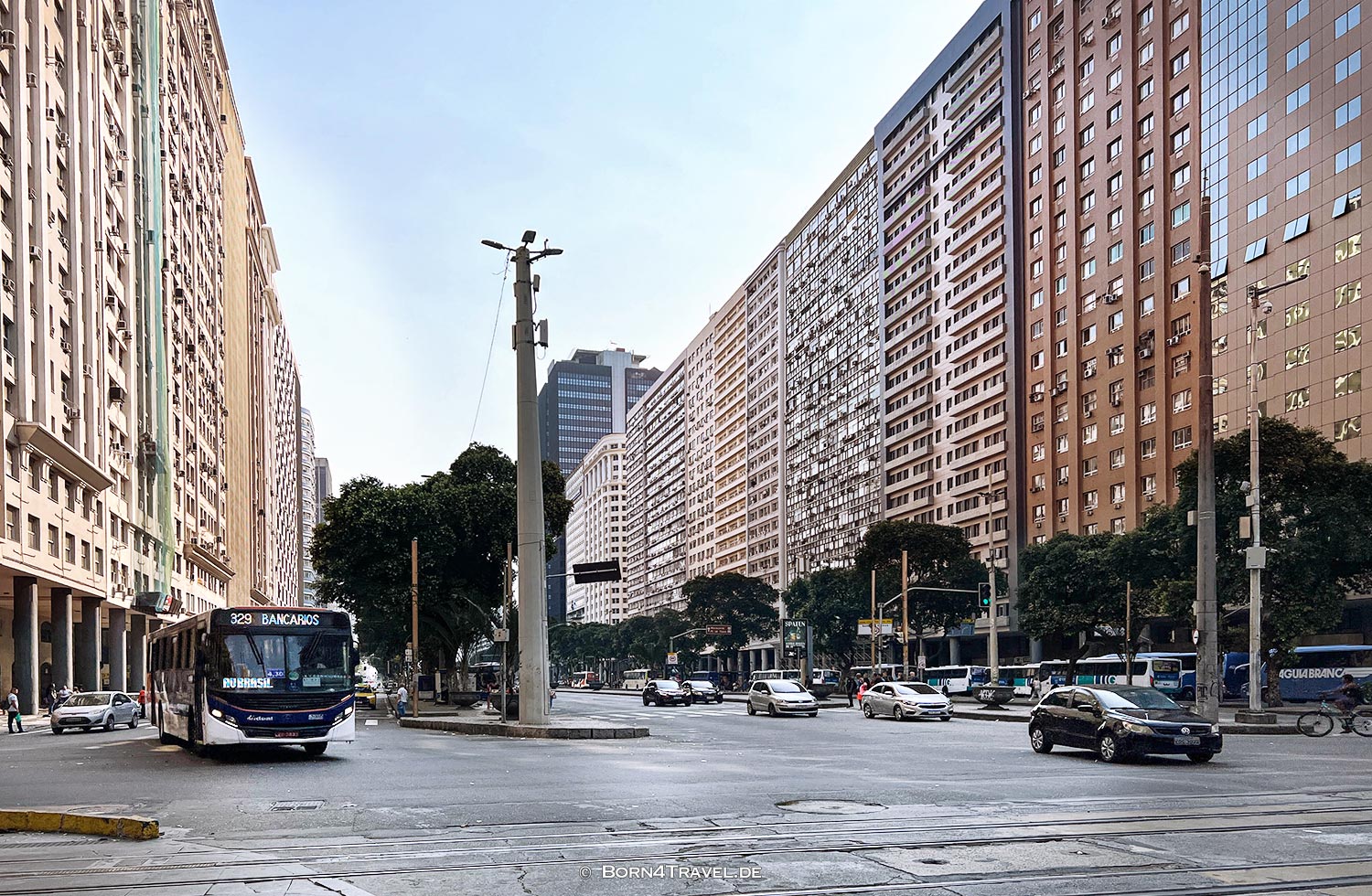 Avenida Presidente Vargas,Centro Rio de Janeiro,Brasilien,born4travel.de