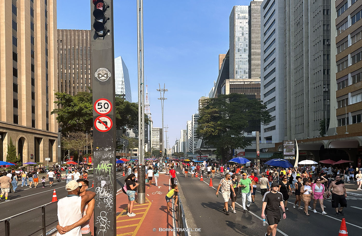 Avenida Paulista, São Paulo,Brasilien 2024,born4travel.de Avenida Paulista, São Paulo,Brasilien 2024,born4travel.de