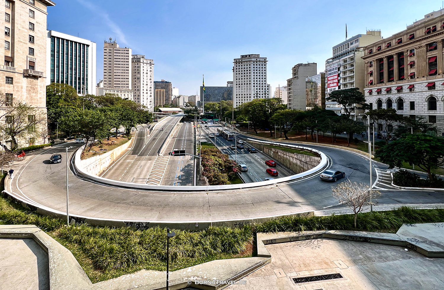 Viaduto Chá,São Paulo,Brasilien 2024,born4travel.de Viaduto Chá,São Paulo,Brasilien 2024,born4travel.de