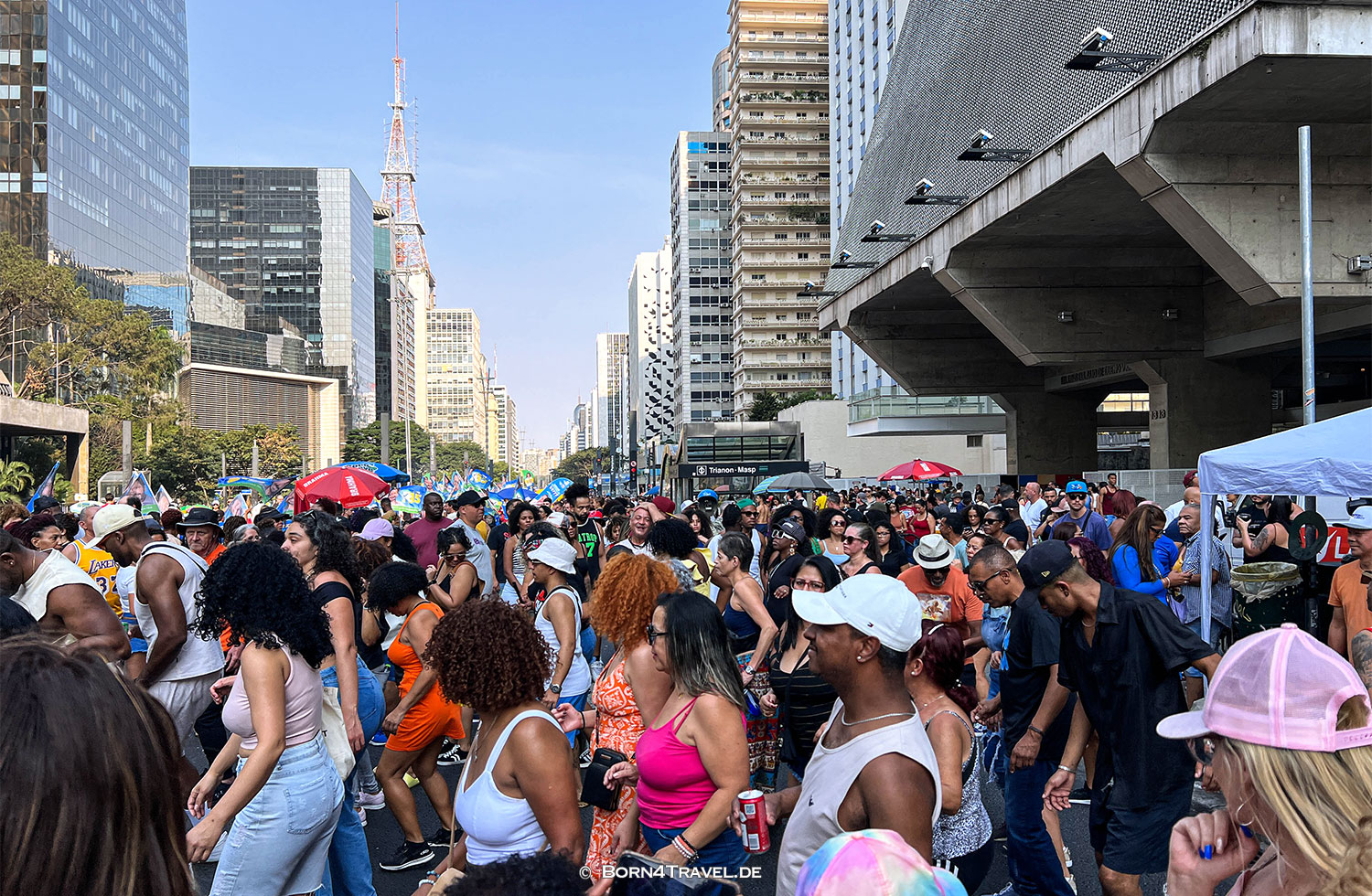 Avenida Paulista, São Paulo,Brasilien 2024,born4travel.de Avenida Paulista, São Paulo,Brasilien 2024,born4travel.de