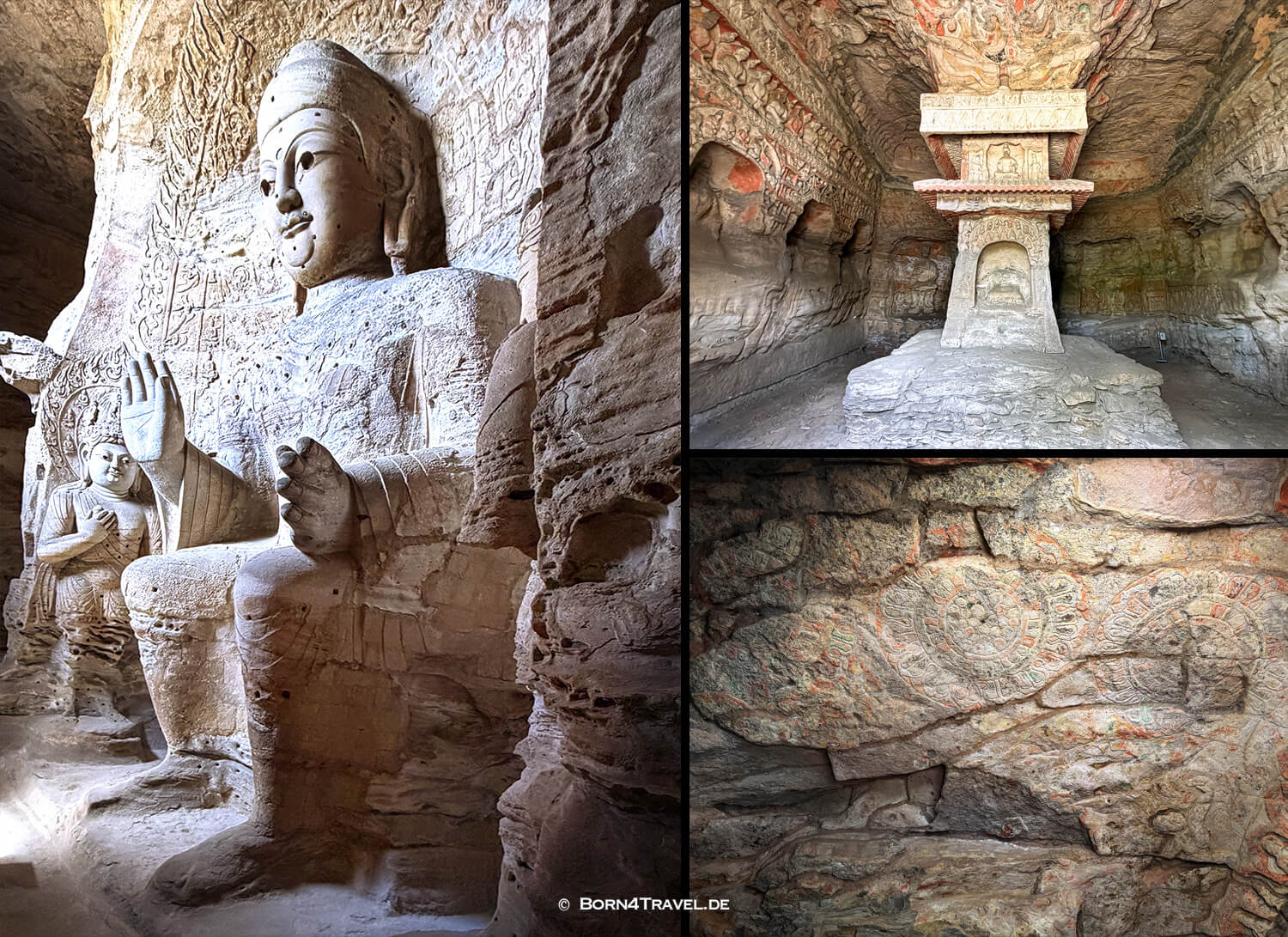 Yungang Grottoes near Datong,,China2026,born4travel.de