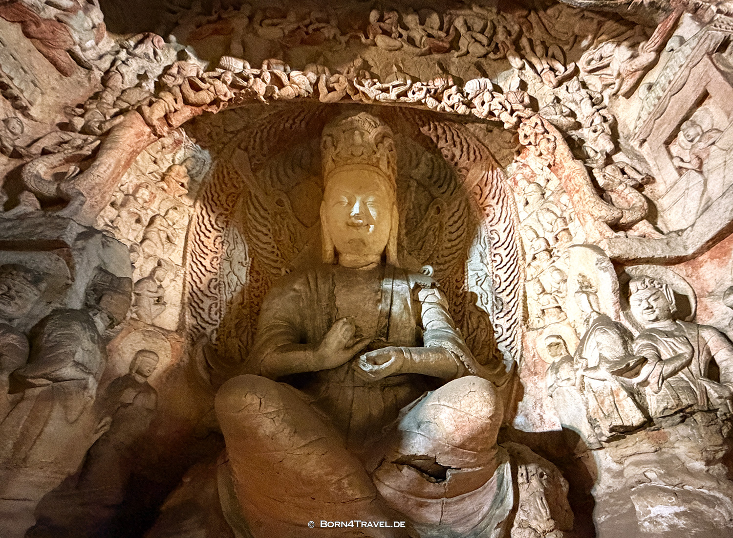 Yungang Grottoes near Datong,,China2026,born4travel.de