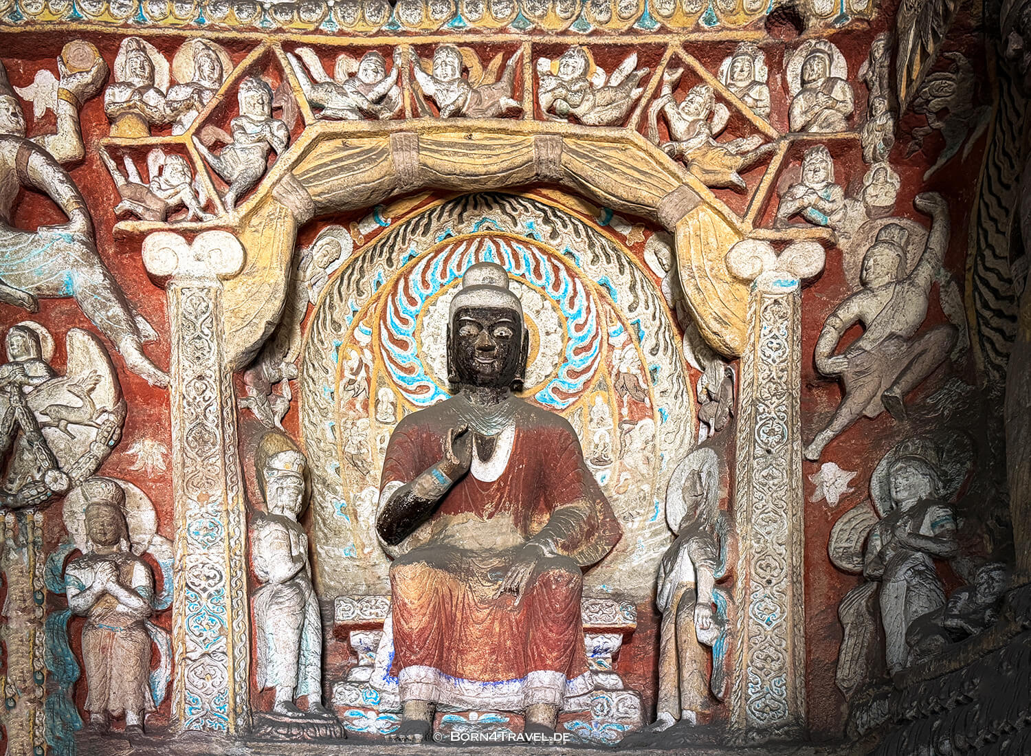 Yungang Grottoes near Datong,,China2026,born4travel.de