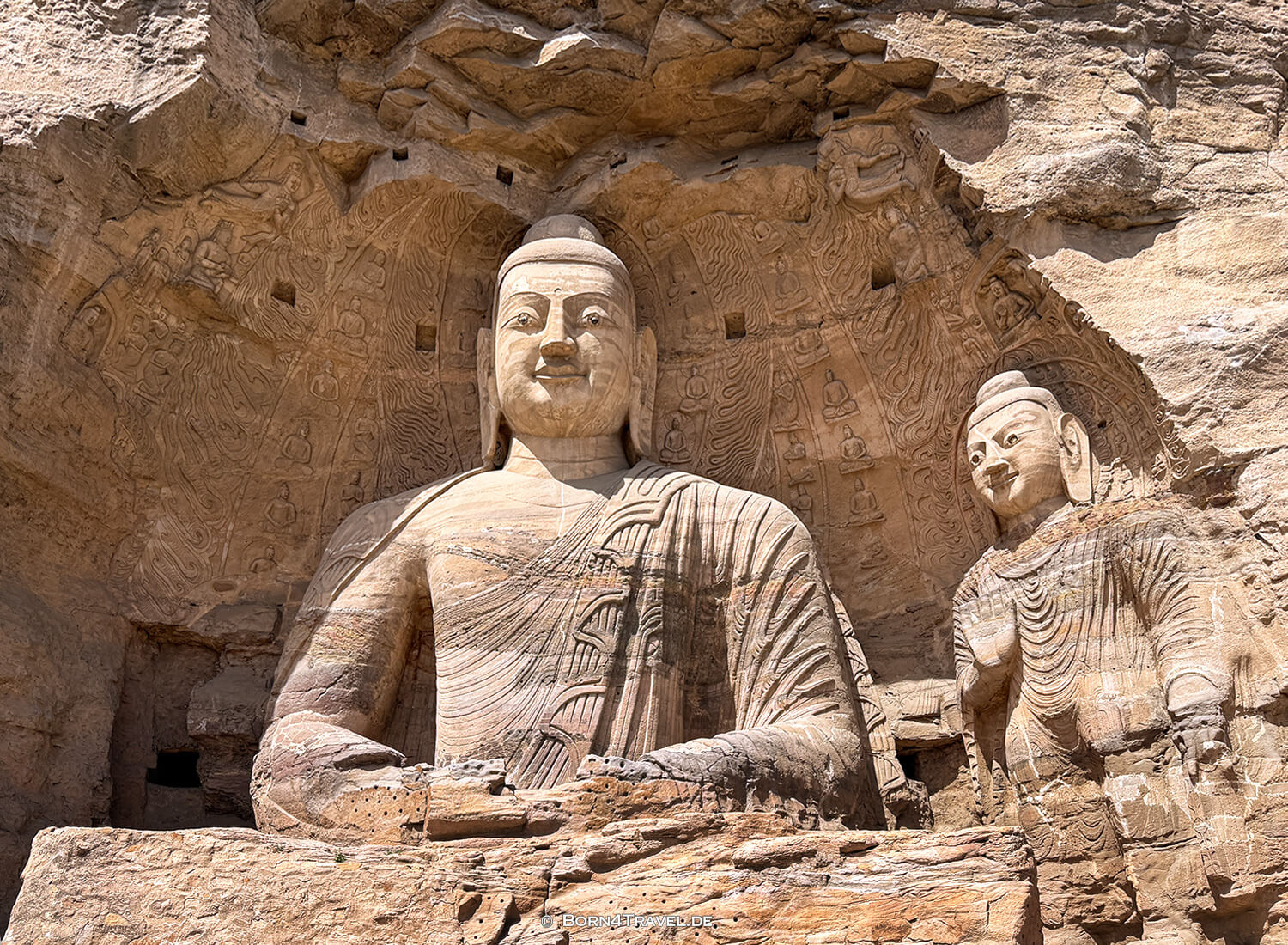 Yungang Grottoes near Datong,,China2026,born4travel.de