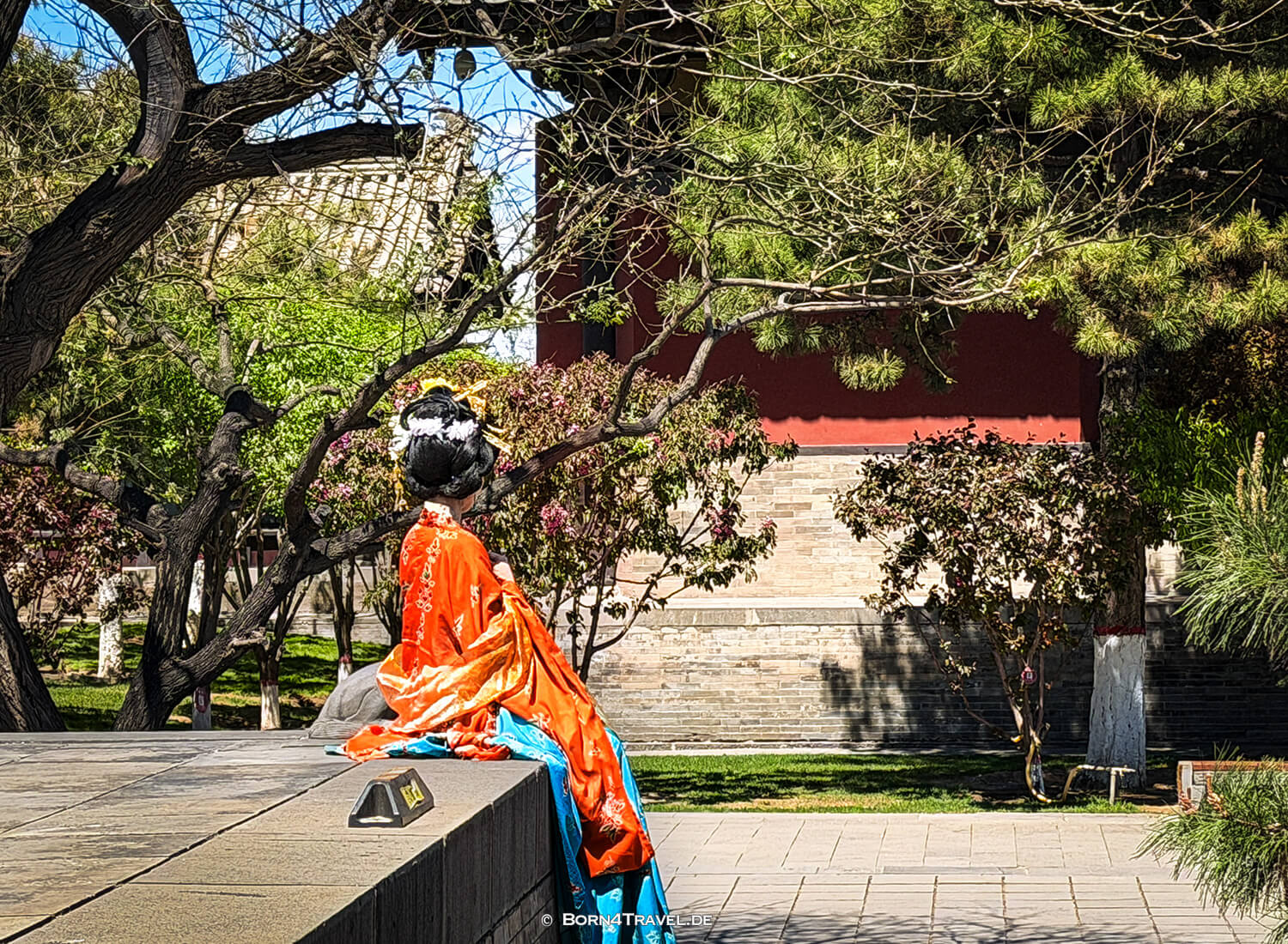 Hanfu,Huayan Tempel,Datong,China2026,born4travel.de