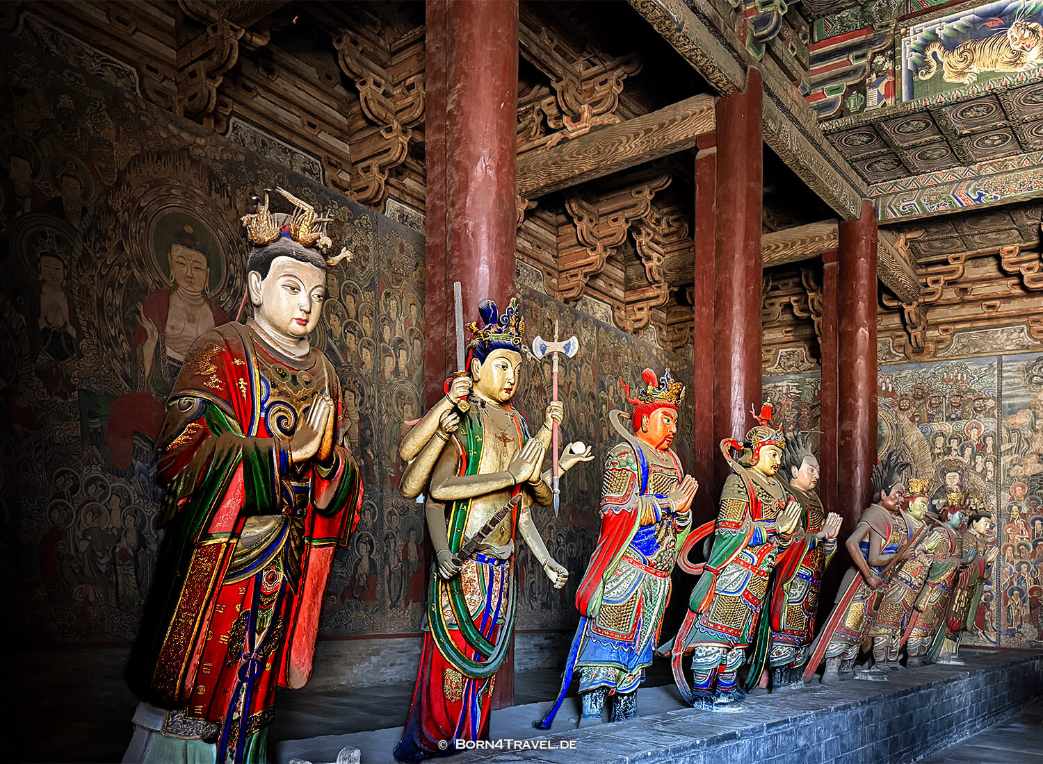 Huayan Tempel,Datong,China2026,born4travel.de