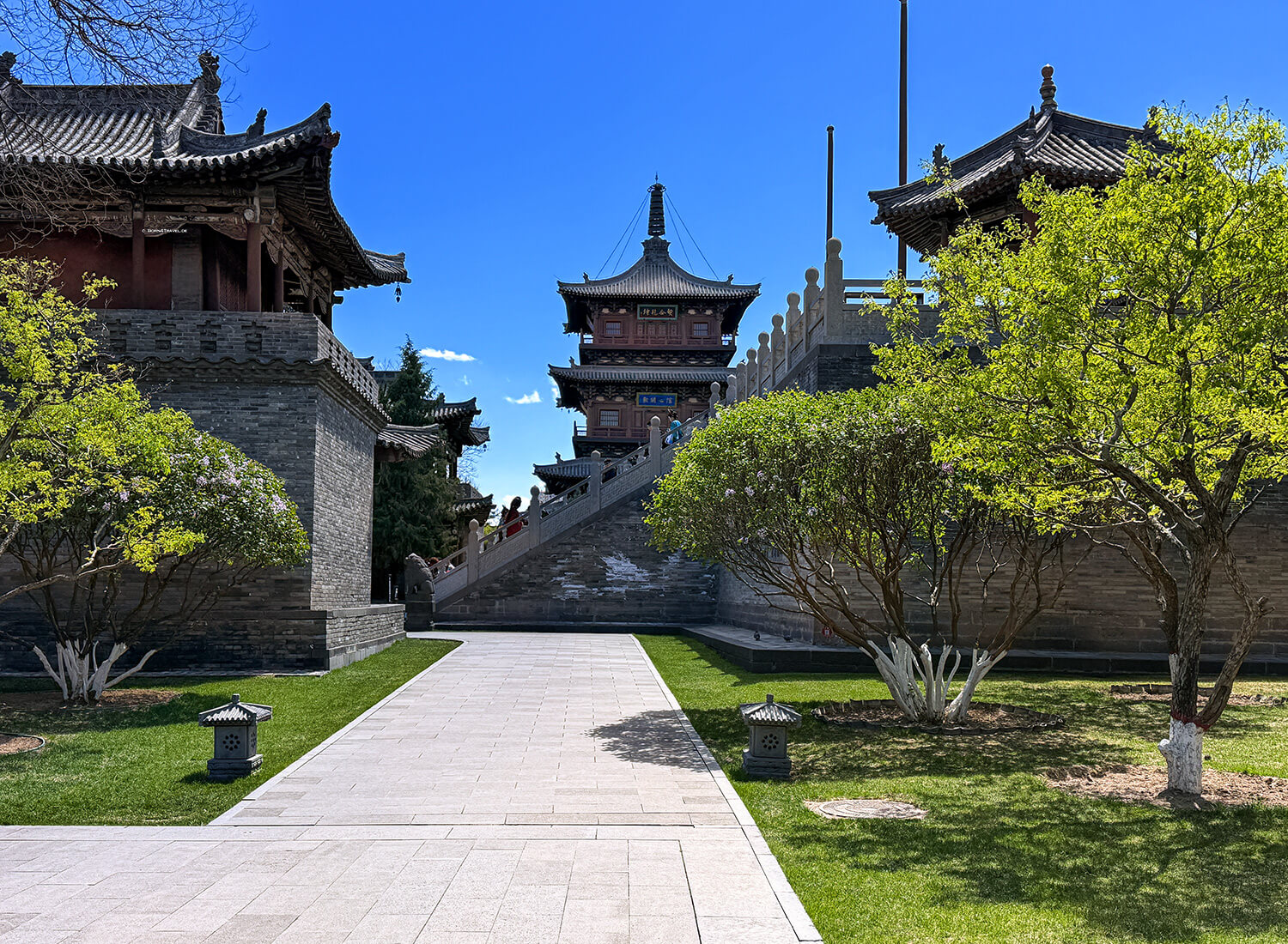 Hanfu,Huayan Tempel,Datong,China2026,born4travel.de