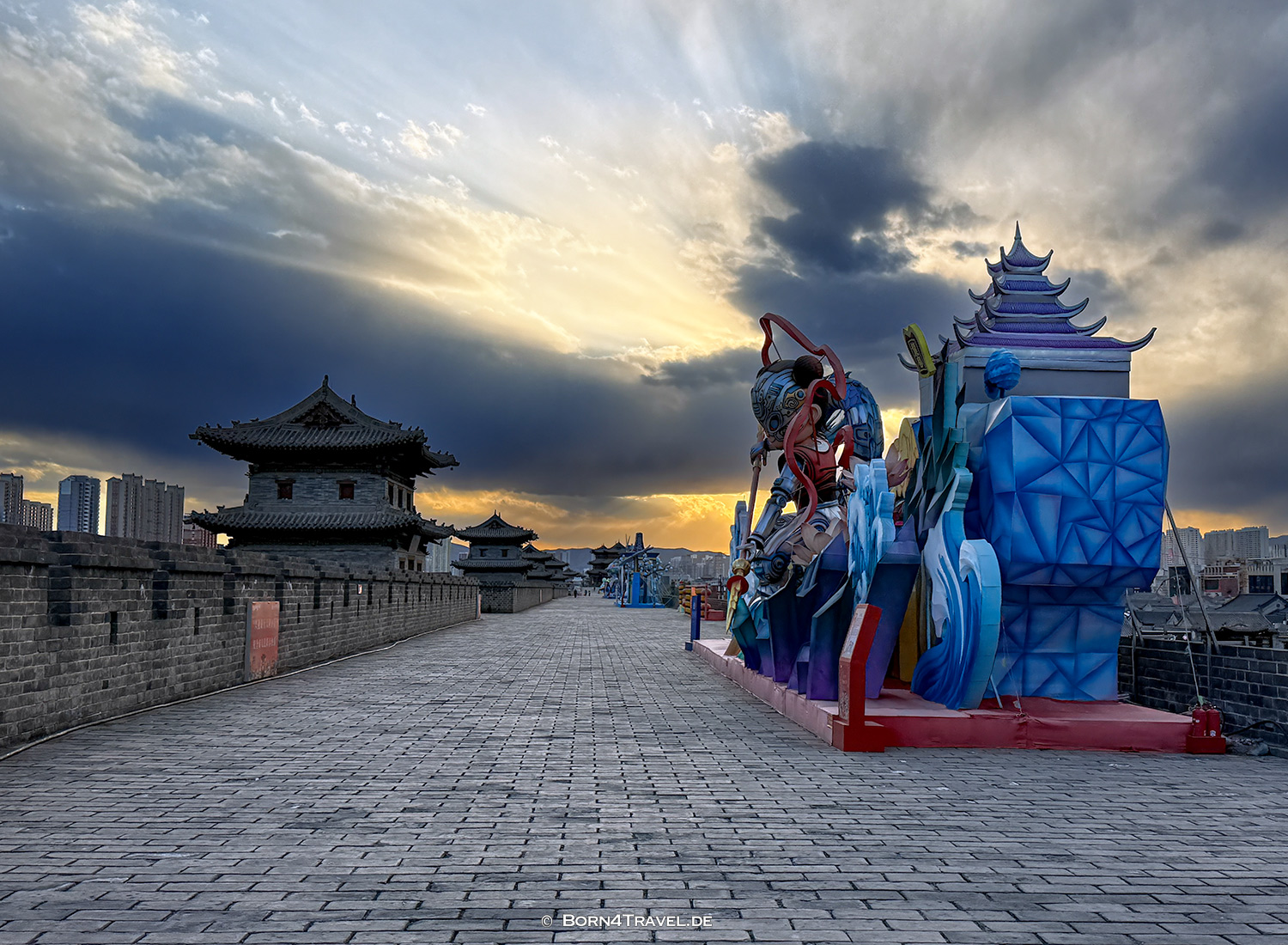 City Wall of Datong,China2026,born4travel.de