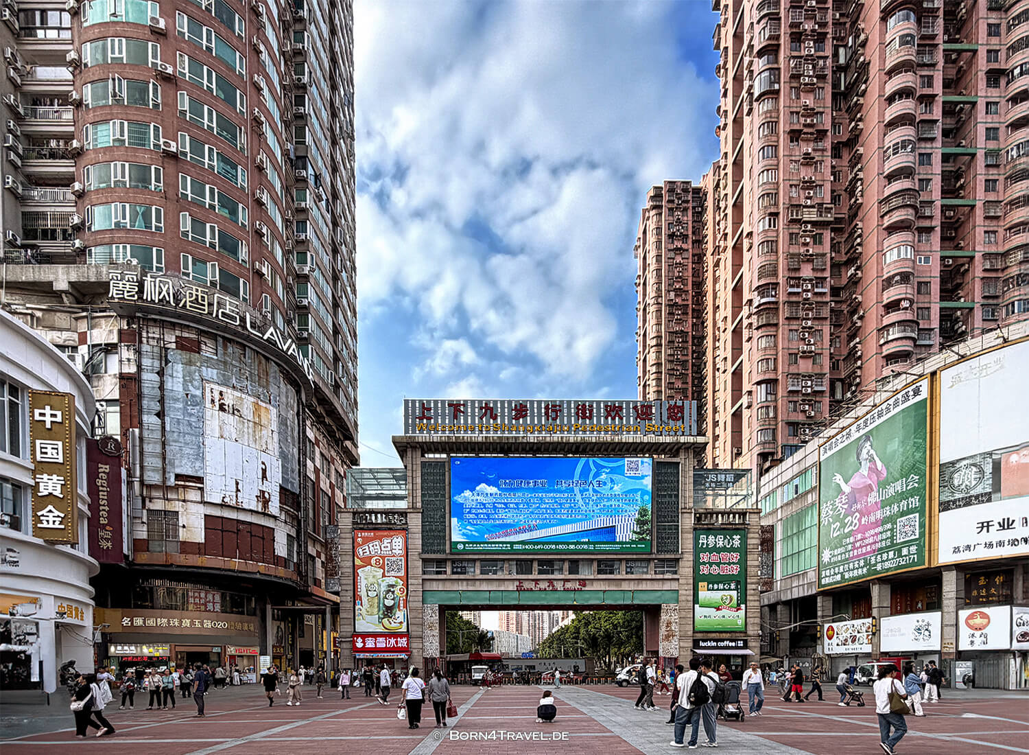 Shangxiajiu-Fußgängerzone,Guangzhou,China2026,born4travel.de