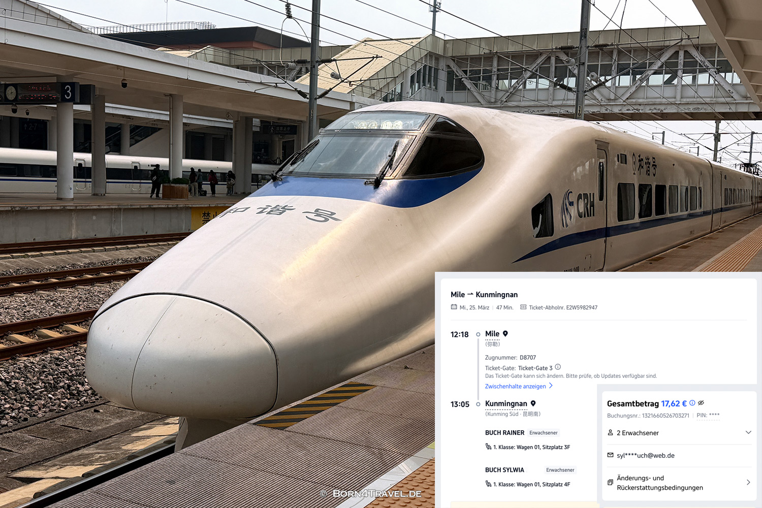 Kunming,Yunnan,China2026,born4travel.de