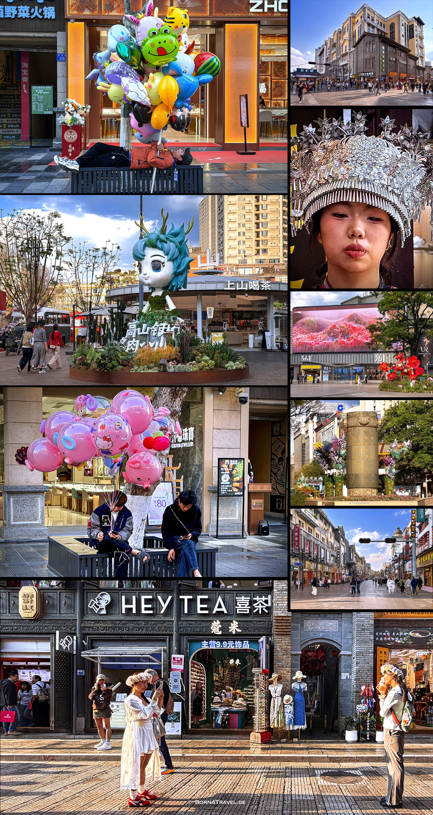 Nanping Street,Kunming,Yunnan,China2026,born4travel.de