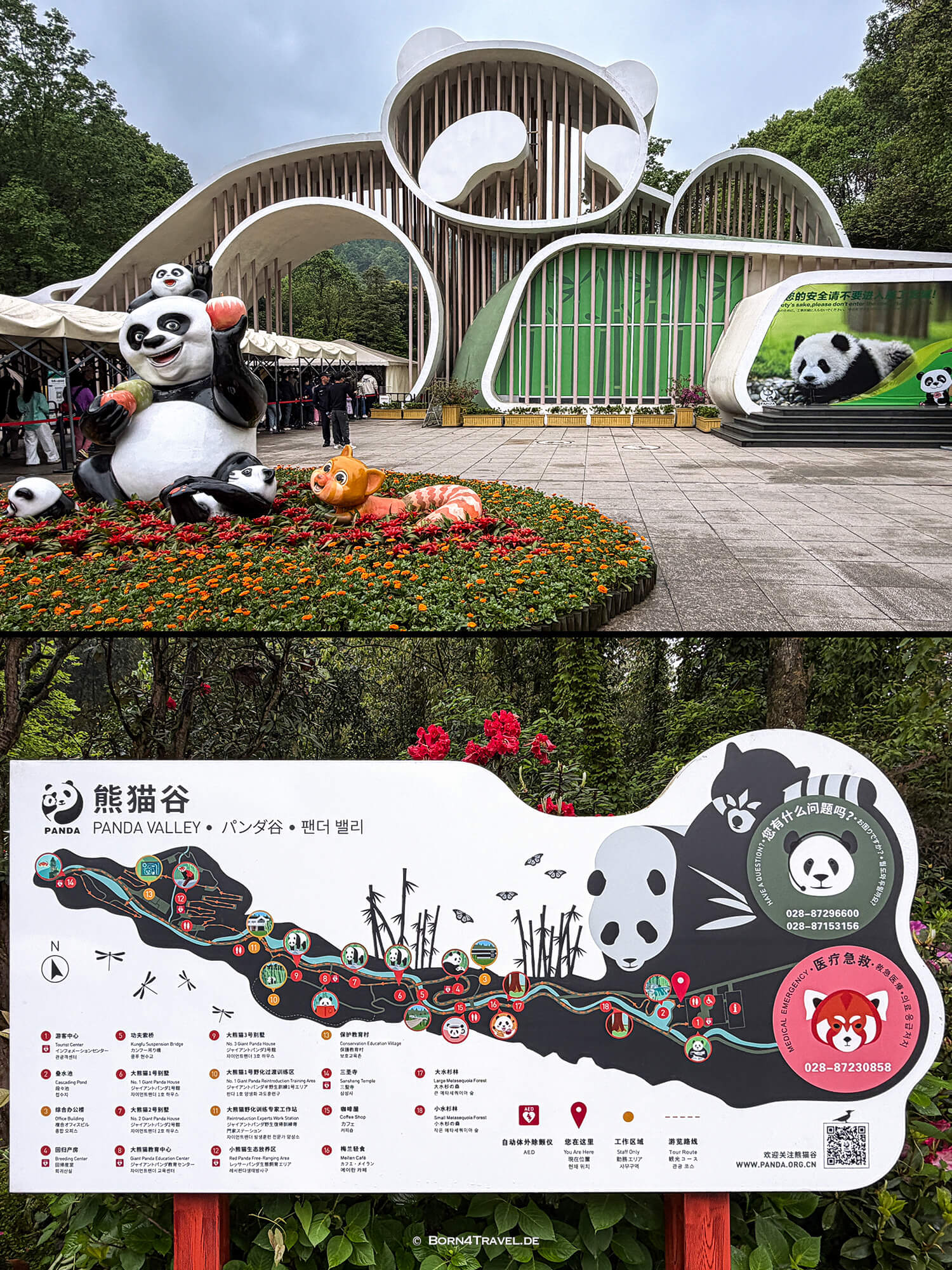Dujiangyan Panda Park,Panda Valley, Chengdu,China2026,born4travel.de