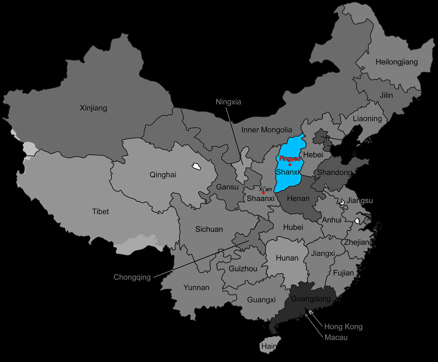 Xi'an to Pingyao,China2026,born4travel.de