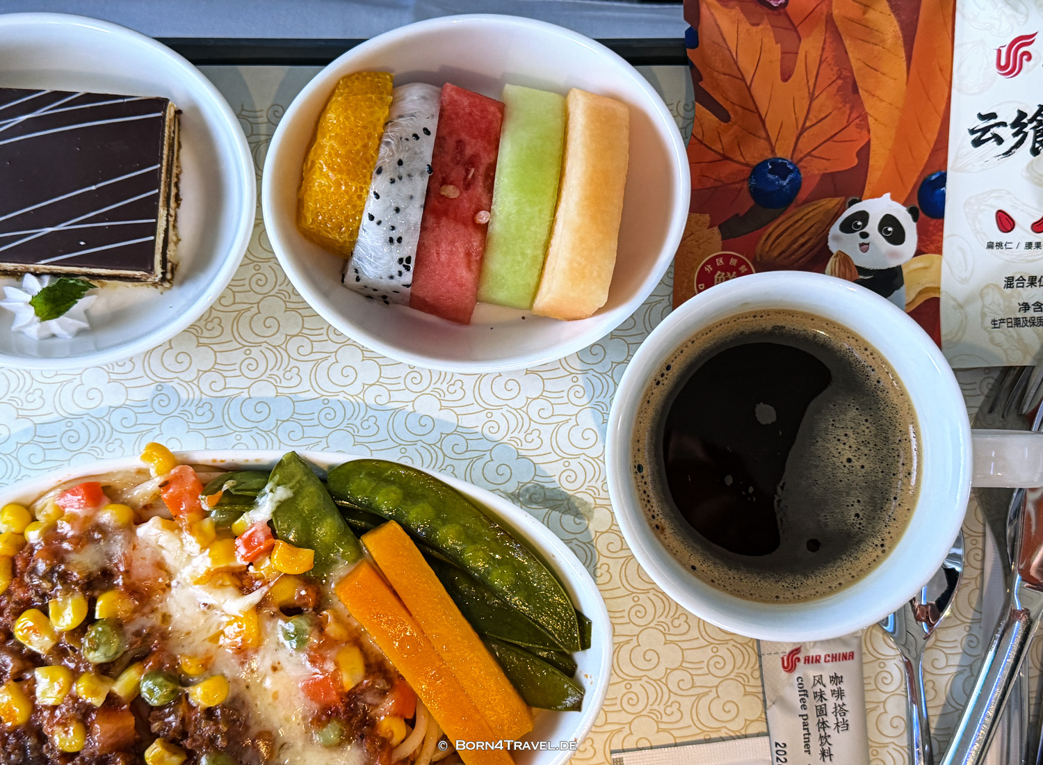 In-flight meal on Air ChinaChina2026,born4travel.de