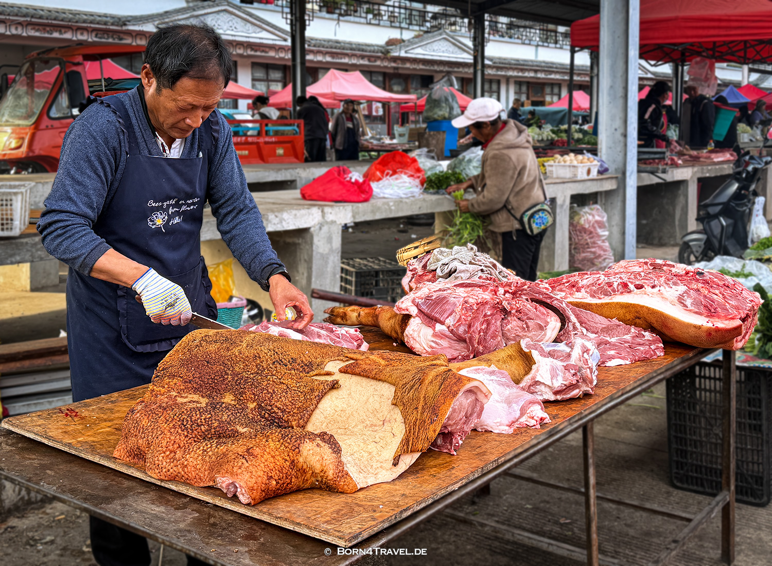 Shaxi Friday Market, Yunnan, China2026,born4travel.de