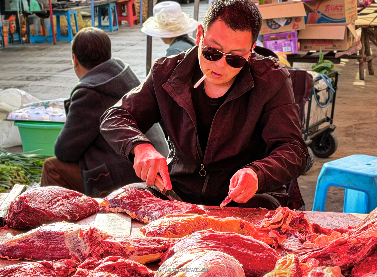 Shaxi Friday Market, Yunnan, China2026,born4travel.de