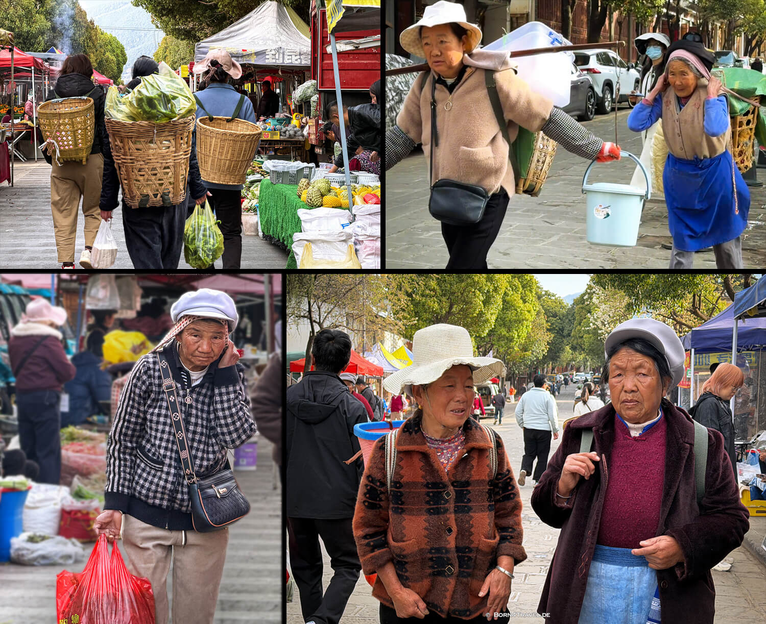 Shaxi Friday Market, Yunnan, China2026,born4travel.de