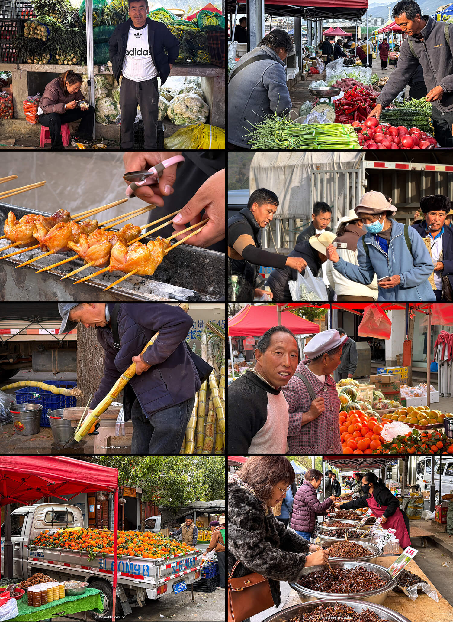 Shaxi Friday Market, Yunnan, China2026,born4travel.de