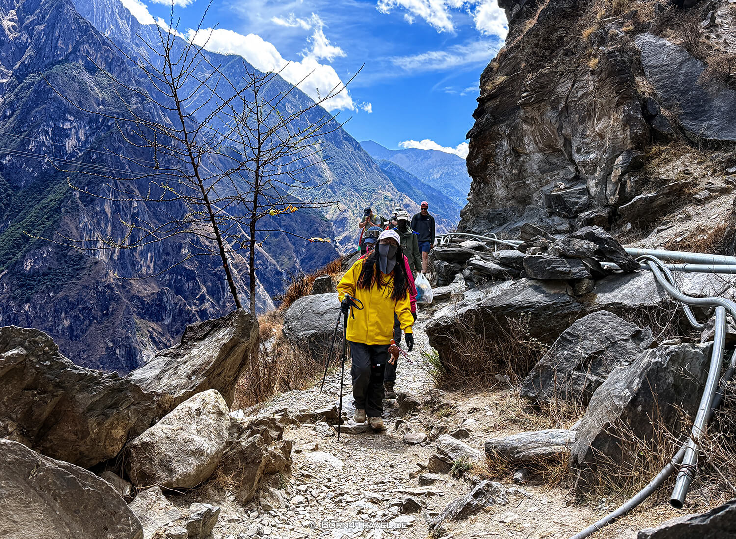 Tiger Leaping Gorge High  Trail, Yunnan,China2026,born4travel.de