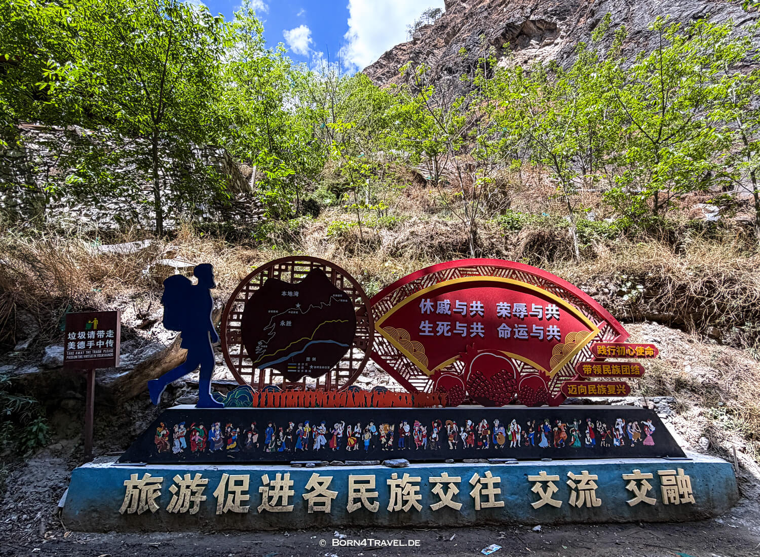 Tiger Leaping Gorge High  Trail, Yunnan,China2026,born4travel.de