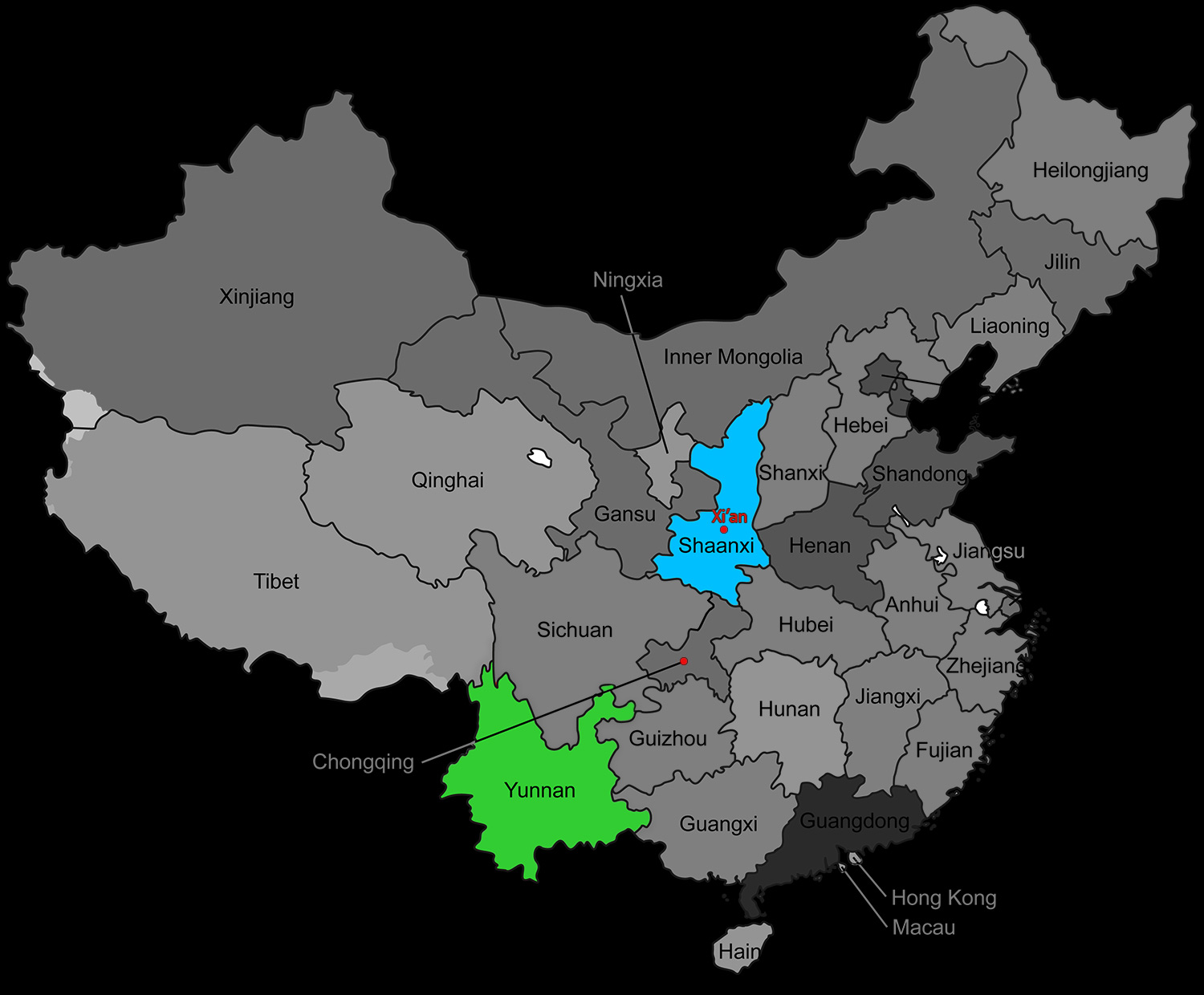 G2206 Chongqing nach Xi’an,China2026,born4travel.de