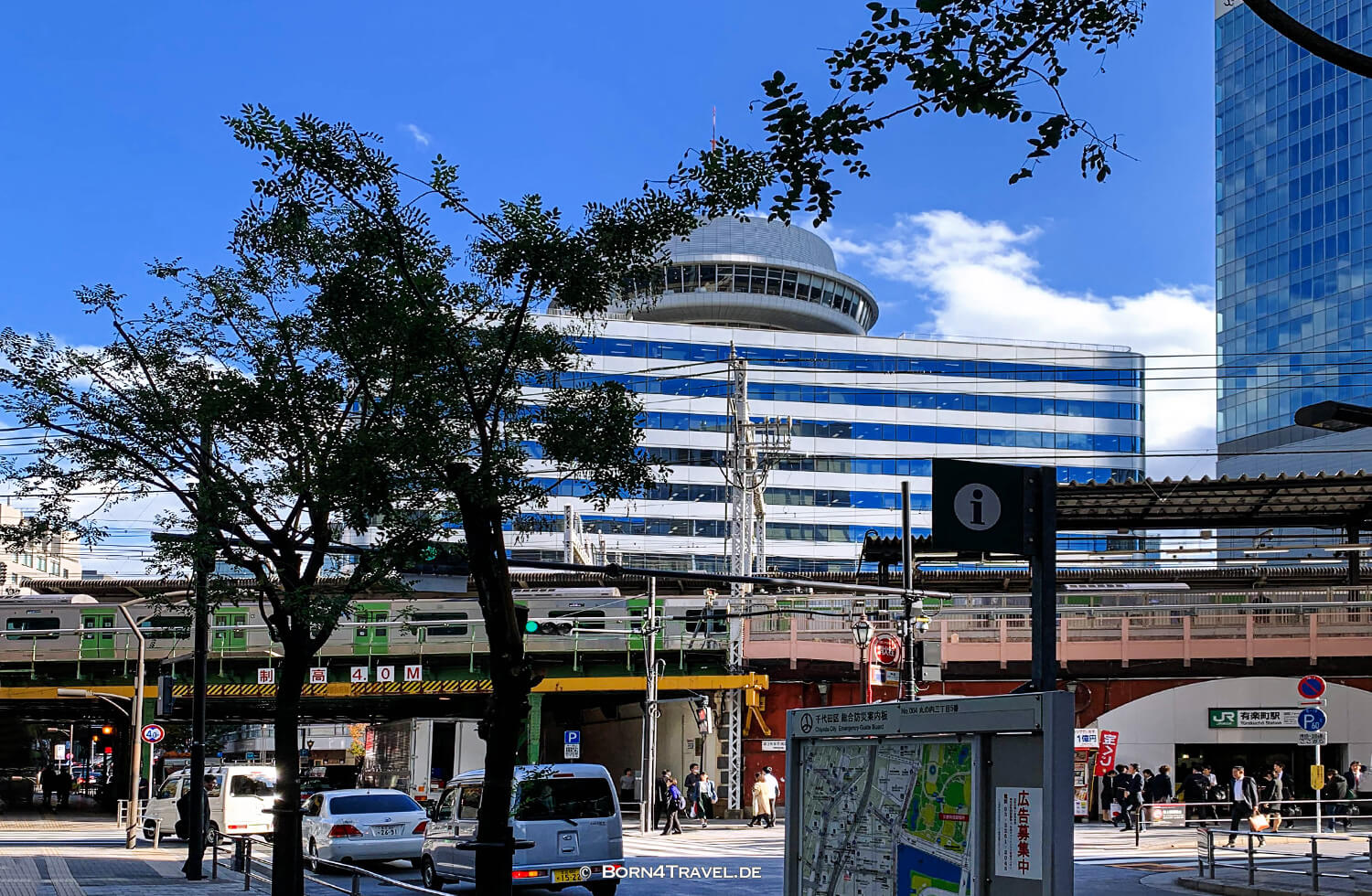 Ginza,Tokyo by bike 2019,born4travel.de