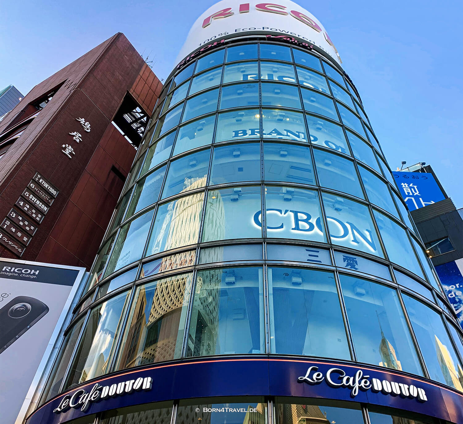 Café Doutor Ginza,Tokyo by bike 2019,born4travel.de Café Doutor Ginza,Tokyo by bike 2019,born4travel.de
