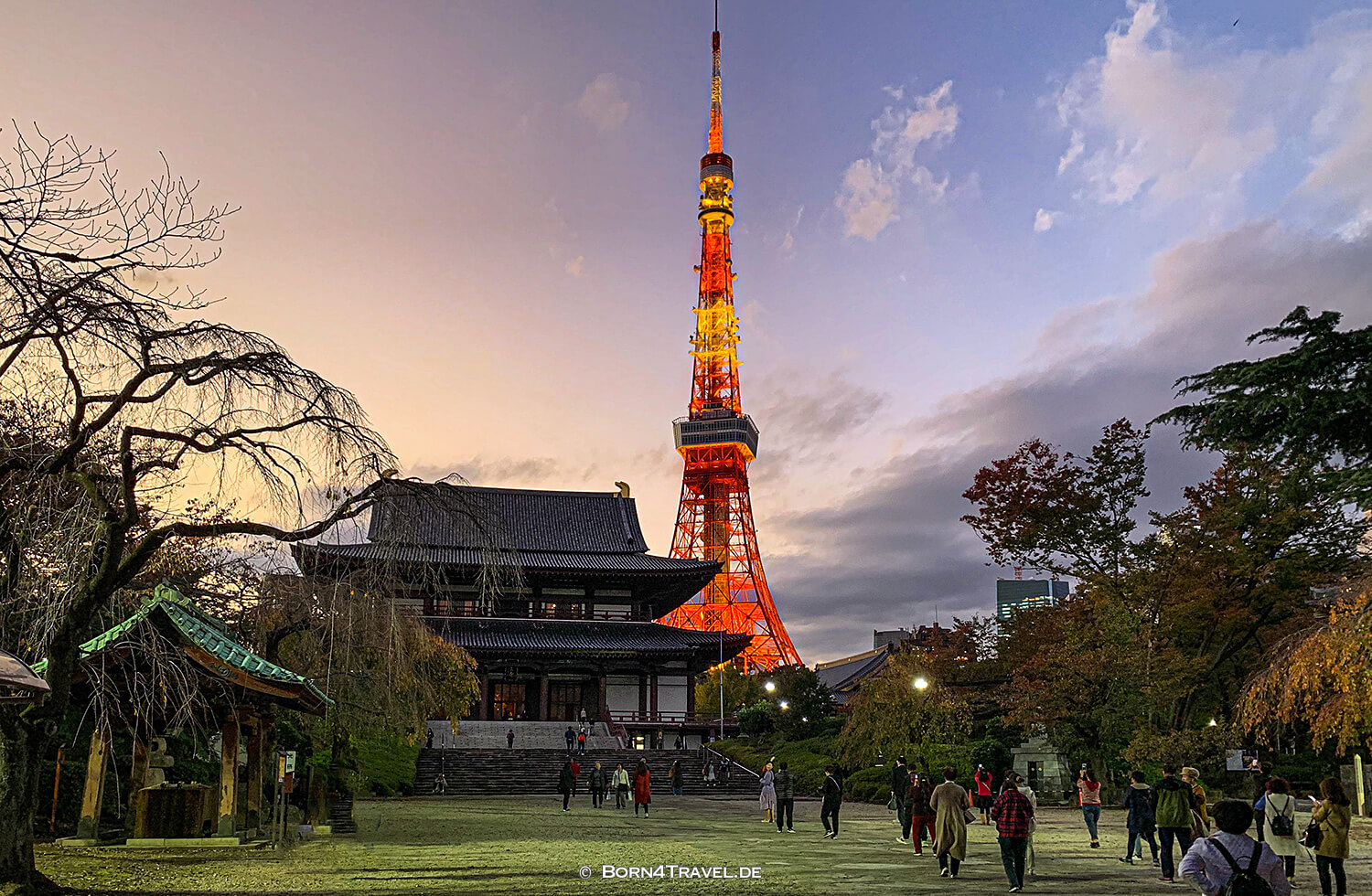 Zōjō-ji-Tempel,Tokyo by bike 2019,born4travel.de