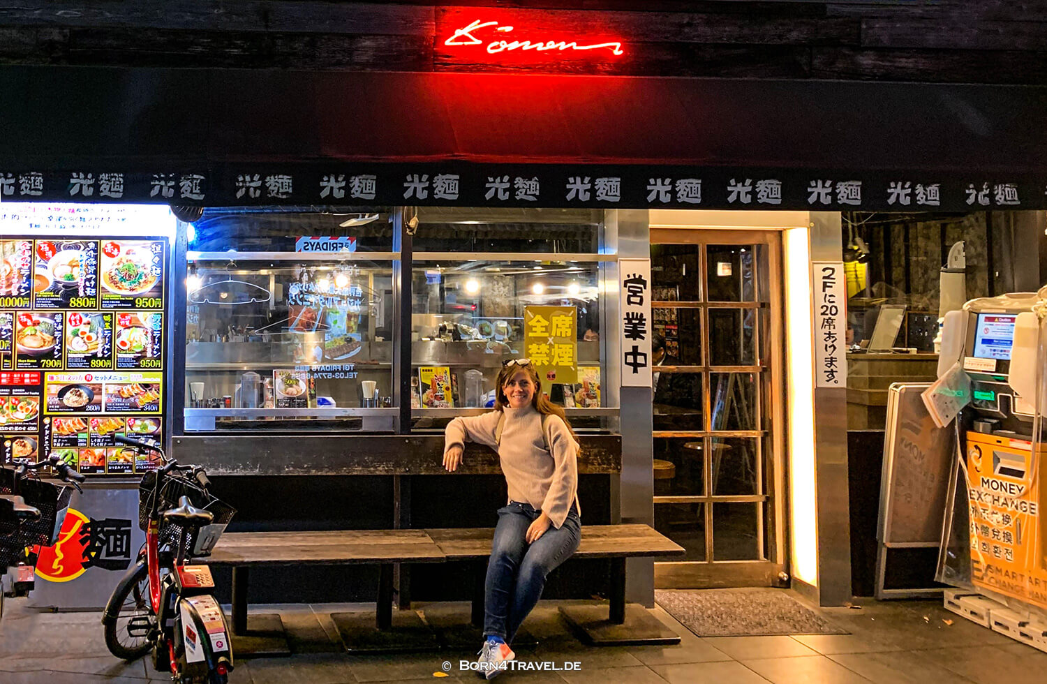 Kohmen Ramen Harajuku,Tokyo by bike 2019,born4travel.de Komen Ramen Harajuku,Tokyo by bike 2019,born4travel.de