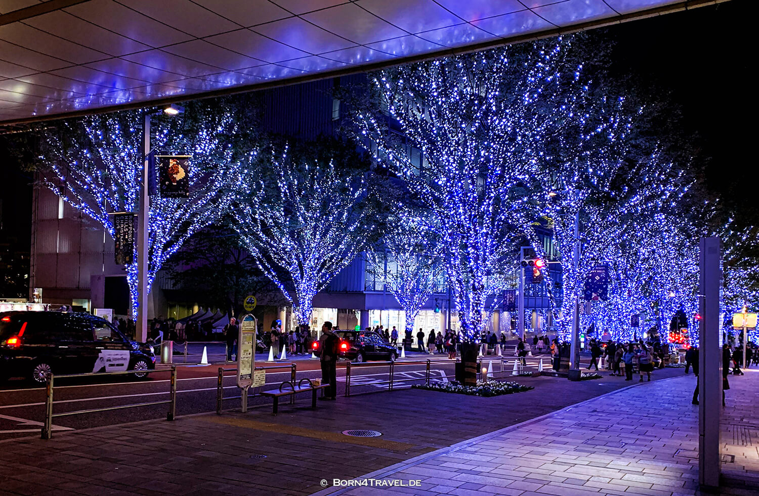 Winter Illuminations in Roppongi,Tokyo by bike 2019,born4travel.de