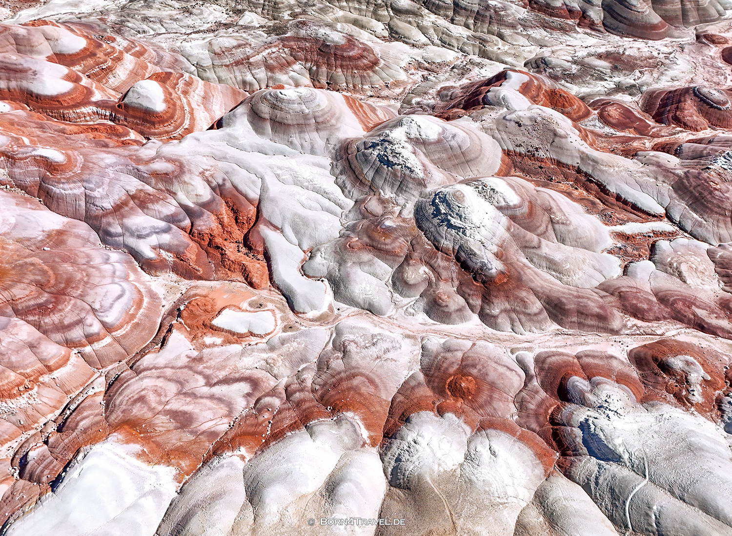Bentonite HillsCaineville,Utah,USA2025,born4travel.de