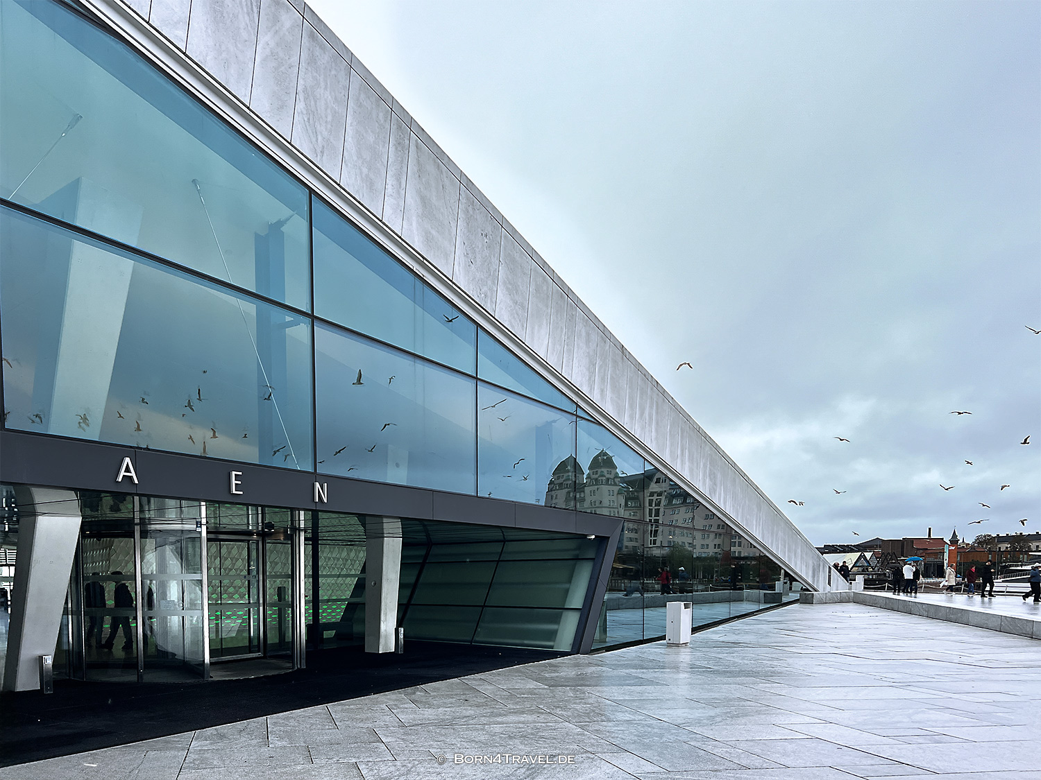 Operahuset - Oslo Opernhaus, Stadtteil Bjørvika,Oslo2025,born4travel.de