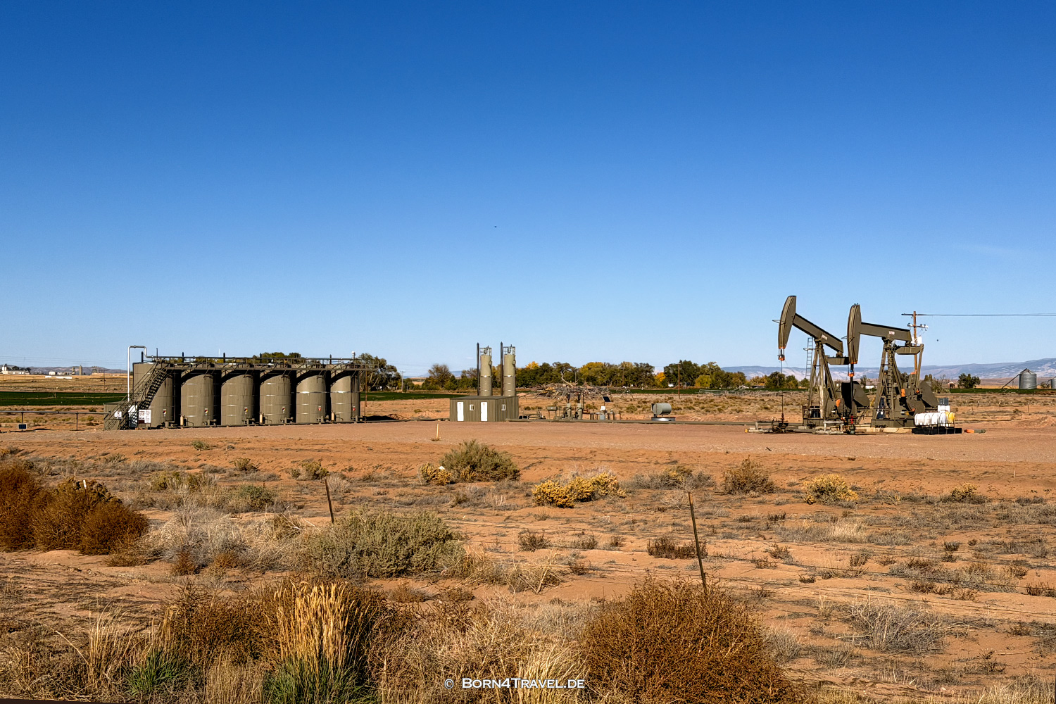 Fracking im Uinta Basin, Utah,USA2025,born4travel.de