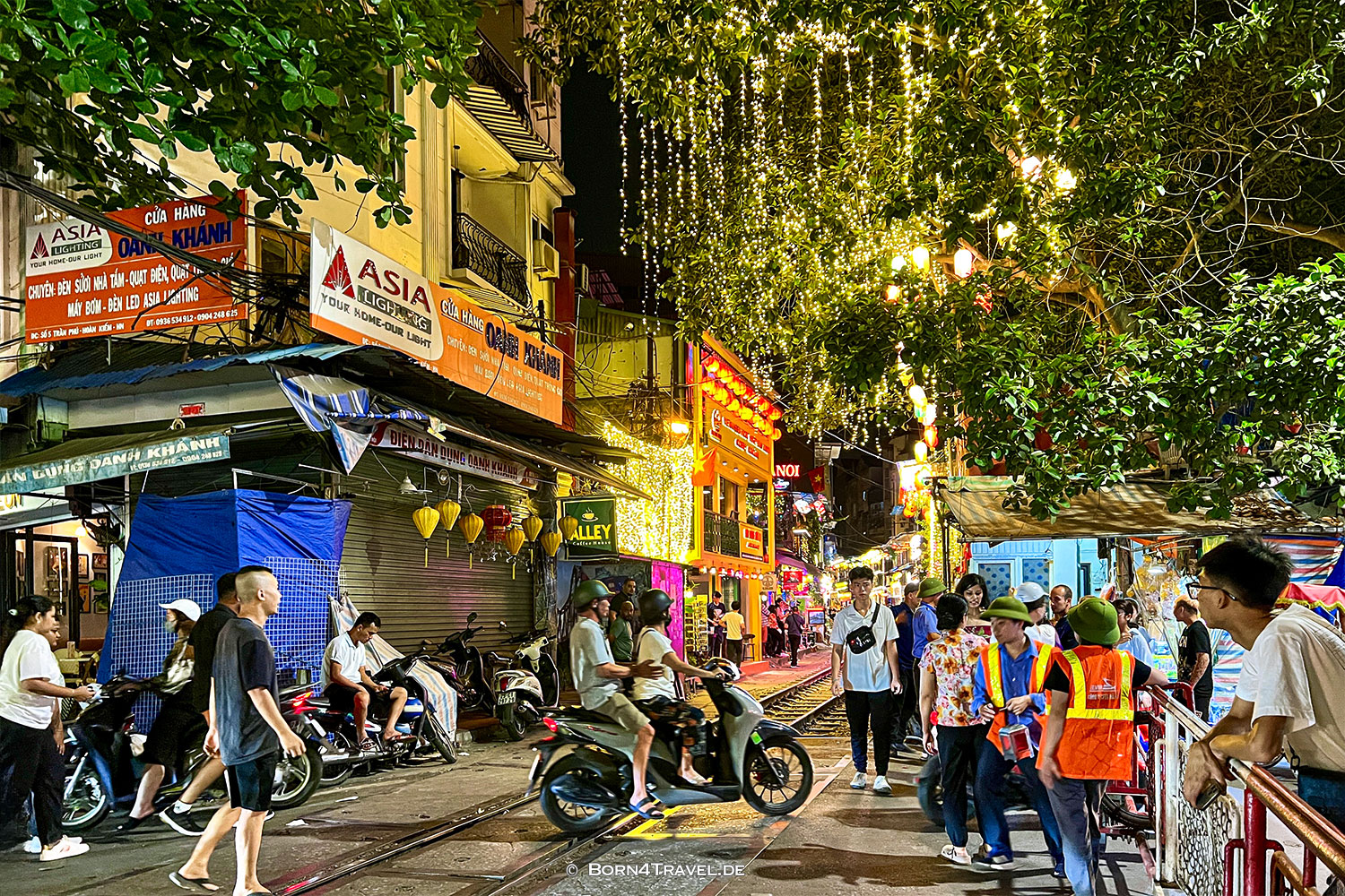 Train Street in Hanoi,Vietnam,born4travel.de