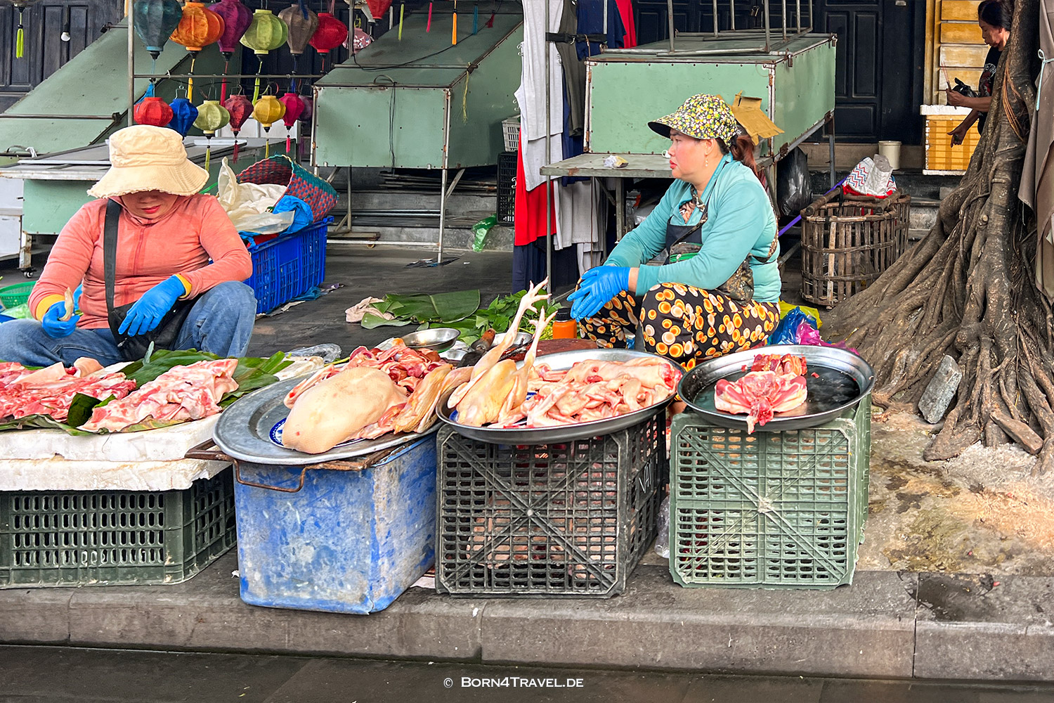 Zentrale Lebensmittelmarkt  in Hội An,Vietnam2025,born4travel.de