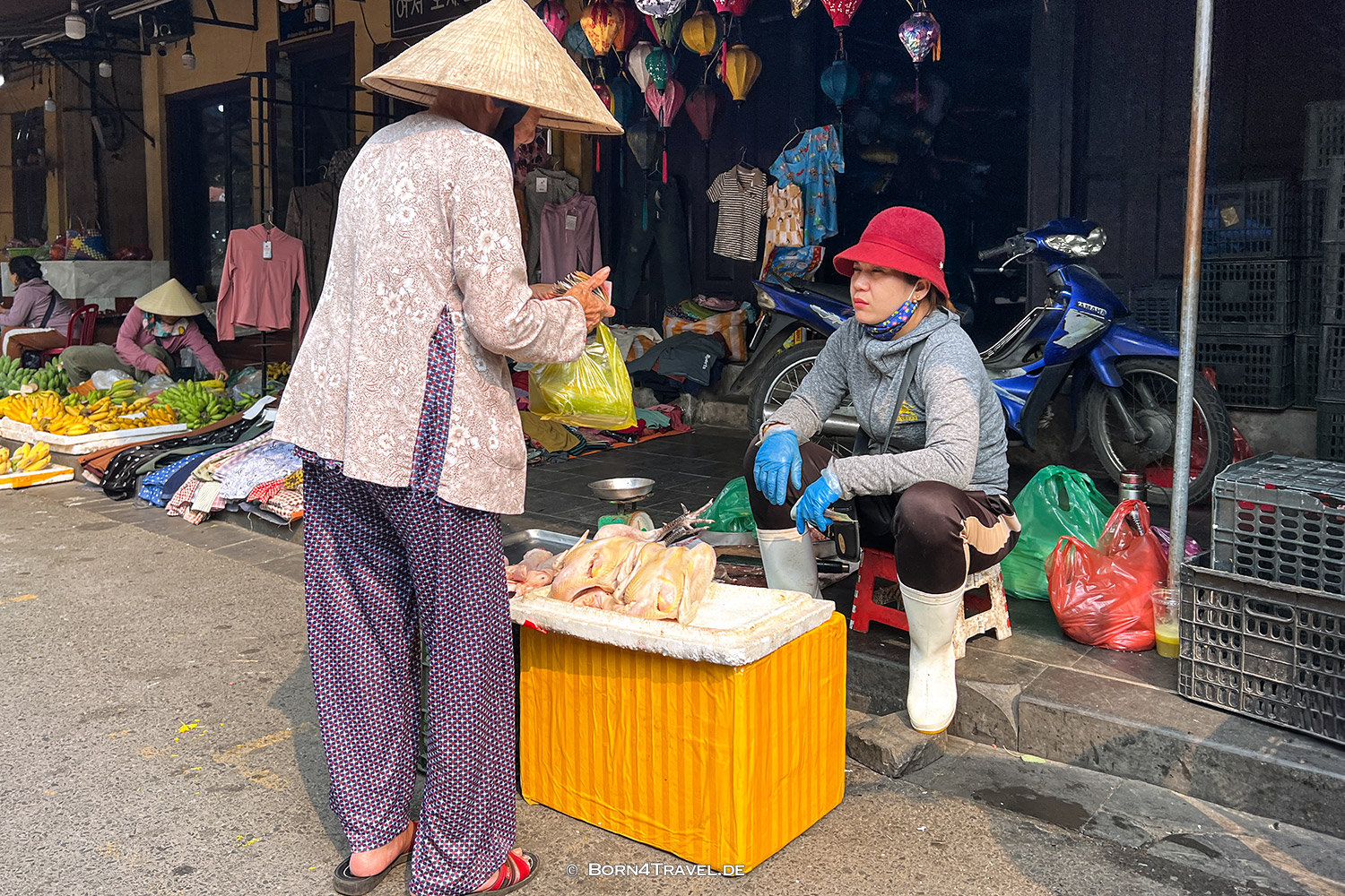 Zentrale Lebensmittelmarkt  in Hội An,Vietnam2025,born4travel.de