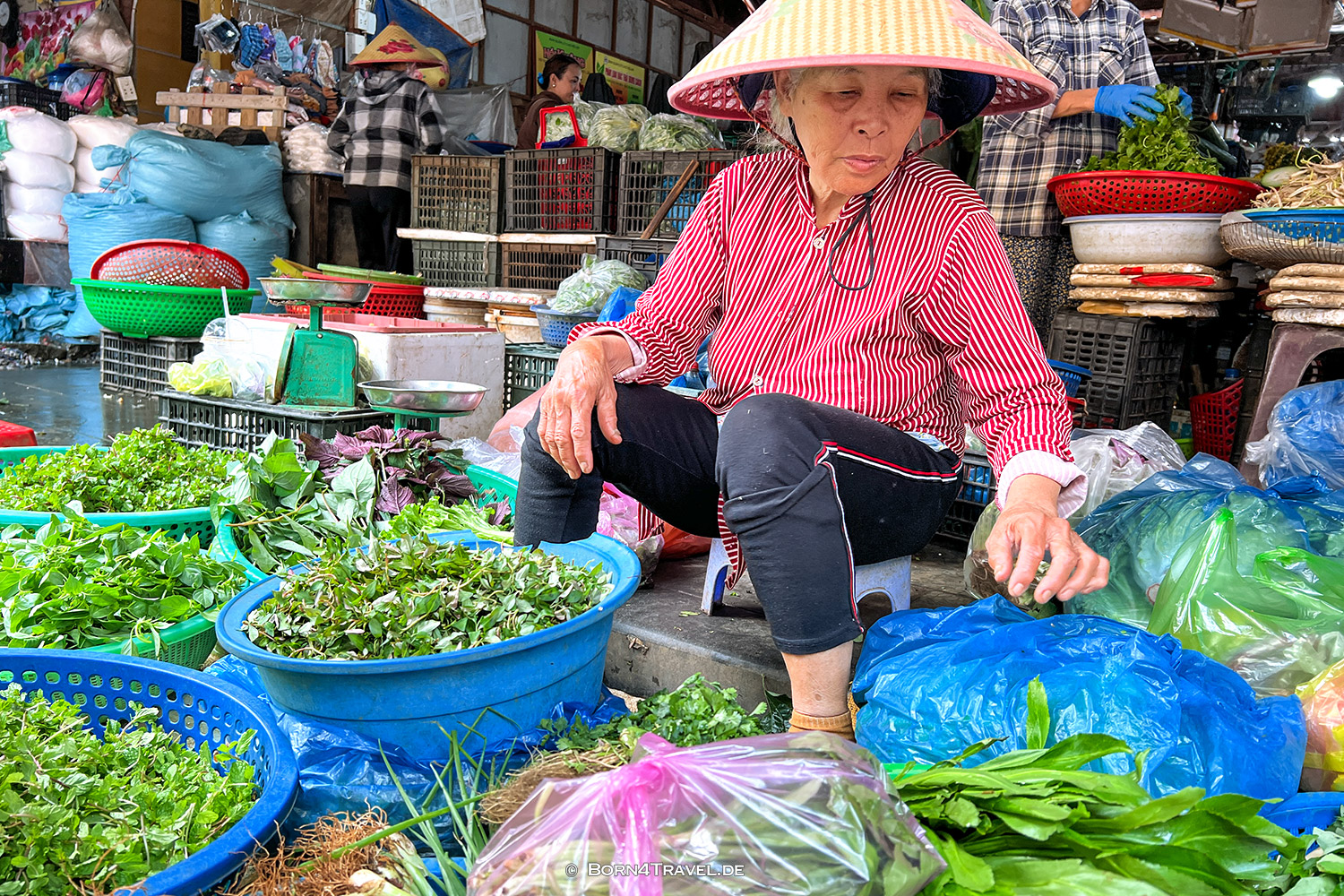 Zentrale Lebensmittelmarkt  in Hội An,Vietnam2025,born4travel.de