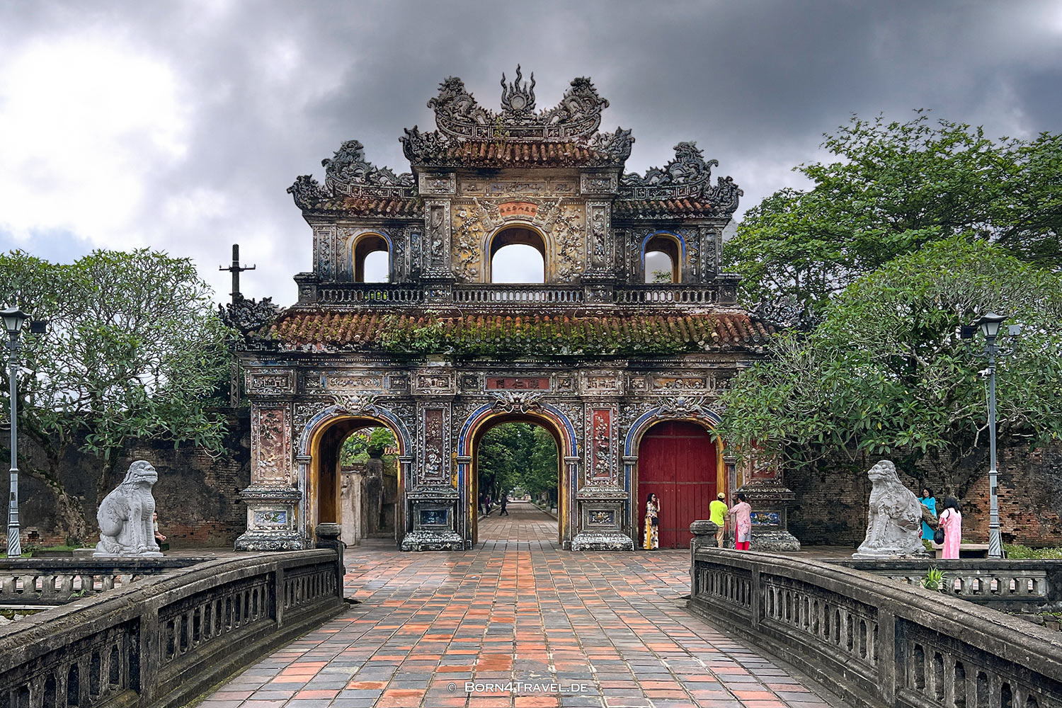 Hien Nhon Gate, Zitadelle, Huế,Vietnam2025,born4travel.de