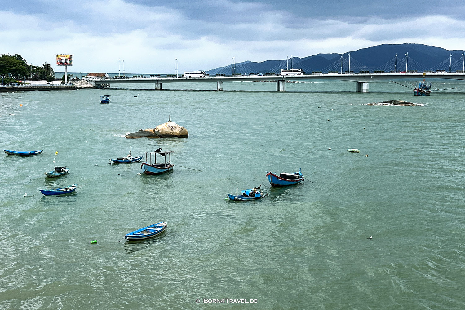 Mündung des Cai River,Nha Trang,Vietnam2025,born4travel.de Mündung des Cai River,Nha Trang,Vietnam2025,born4travel.de