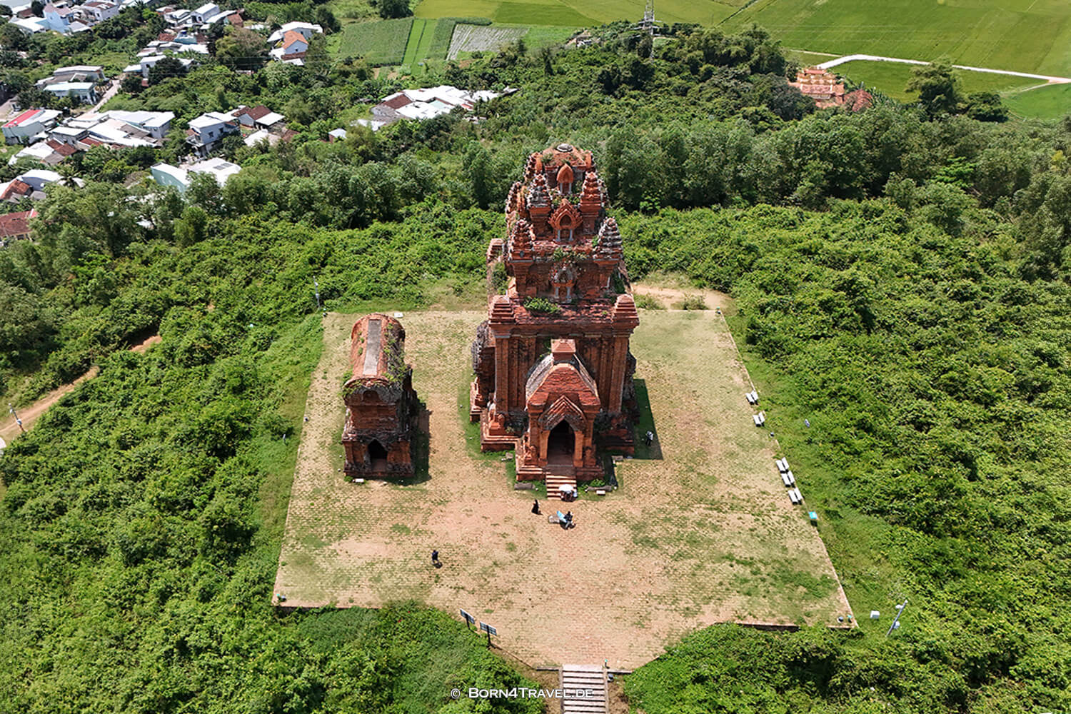 Bánh Ít Cham Tempel,Vietnam2025,born4travel.de Bánh Ít Cham Tempel,Vietnam2025,born4travel.de